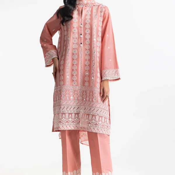 3PC Lawn Embroidered Suit IUSTKSD-564